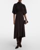 Agnona Agnona Gathered midi dress - 2