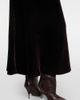 Agnona Agnona Gathered velvet midi dress - 4