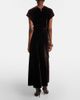 Agnona Agnona Gathered velvet midi dress - 6