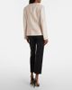 Agnona Agnona Jersey cropped slim pants - 6