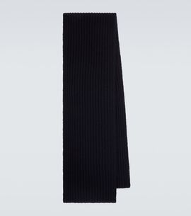 Agnona Agnona Ribbed-knit cashmere scarf