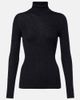 Agnona Agnona Ribbed-knit wool, silk, and cashmere sweater - 1