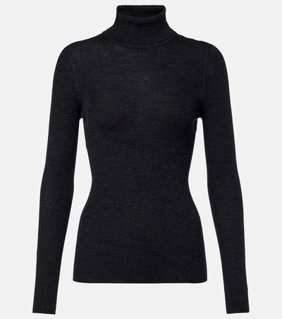 Agnona Agnona Ribbed-knit wool, silk, and cashmere sweater