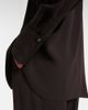 Agnona Agnona Tie-neck jersey blouse - 4