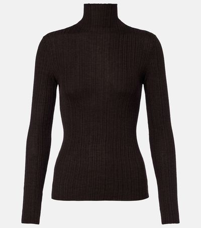Agnona Agnona Turtleneck cashmere, wool, and silk sweater