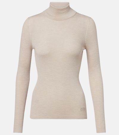 Agnona Agnona Turtleneck wool, silk, and cashmere sweater