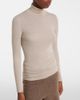 Agnona Agnona Turtleneck wool, silk, and cashmere sweater - 5