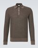 Agnona Agnona Wool and silk polo sweater - 1