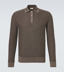 Agnona Agnona Wool and silk polo sweater