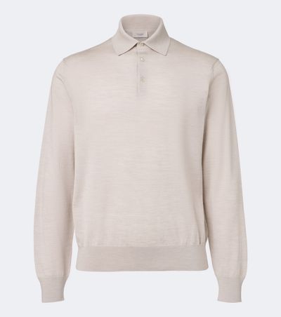Agnona Agnona Wool, silk and cashmere polo sweater