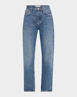 AGOLDE 90 & apos;s Pinch Waist High-Rise Straight Jeans
