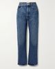 AGOLDE 90's Pinch Waist organic high-rise straight-leg jeans - 1