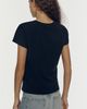 AGOLDE Adine Longline Organic Cotton T-Shirt Top - 3