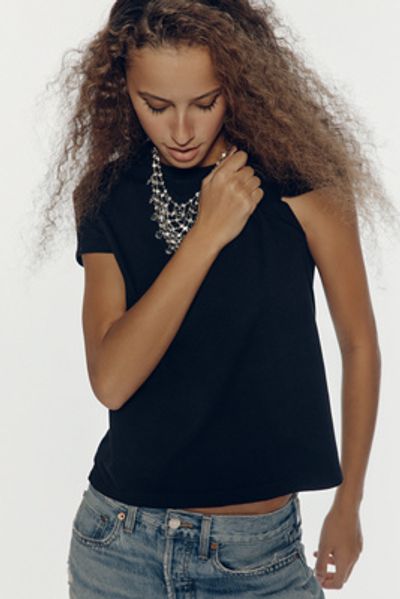 AGOLDE Adine Longline Organic Cotton Tee