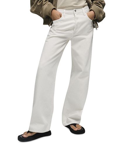 Agolde Agolde 90'S Jean Mid Rise Jeans in Bone