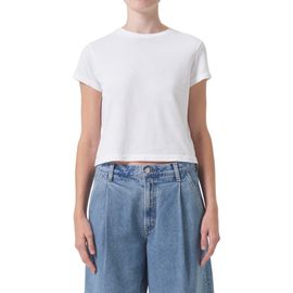 AGOLDE AGOLDE Adine Shrunken Supima® Cotton T-Shirt