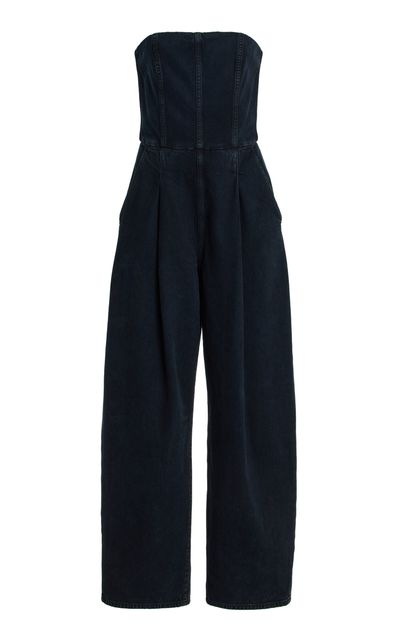 Agolde Agolde Agyness Denim Jumpsuit Dark Wash M