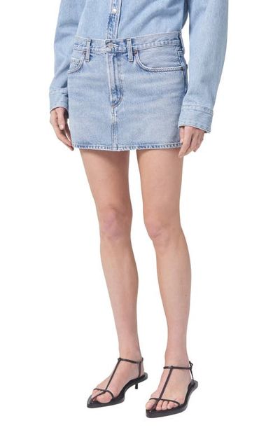 AGOLDE AGOLDE Alek Denim Miniskirt