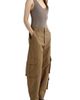 AGOLDE AGOLDE Ambika Utility Wide Leg Sateen Pants - 4