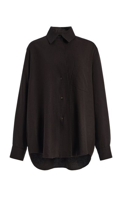 Agolde Agolde Aris Felted Wool Shirt