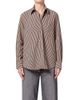 Agolde Agolde Aris Stripe Button Front Shirt - 1
