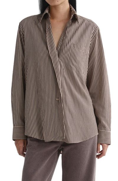 AGOLDE AGOLDE Aris Trace Striped Shirt