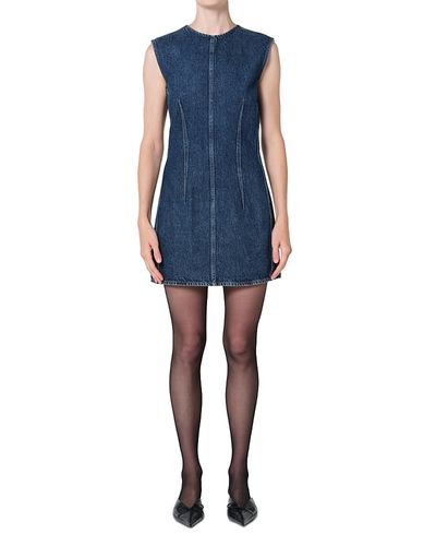 Agolde - Barton Denim Mini Dress