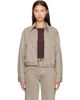 AGOLDE AGOLDE Beige Nile Jacket - 1