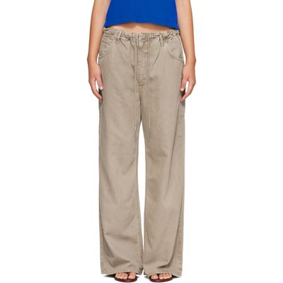 AGOLDE AGOLDE Beige Shaw Jeans