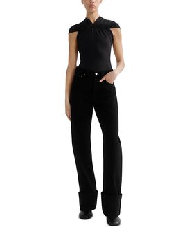 Agolde Agolde Big Cuff High Rise Straight Jeans in Manifest