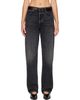 AGOLDE AGOLDE Black 90's Mid Rise Straight Jeans - 1