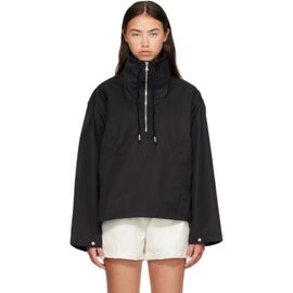 AGOLDE AGOLDE Black Lydia Popover Anorak