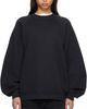 AGOLDE AGOLDE Black Valma Sweatshirt - 1