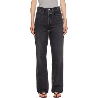 AGOLDE AGOLDE Black Vintage Loose Jeans