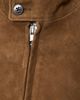 AGOLDE AGOLDE Blair Goatskin Suede Jacket Pecan - 6