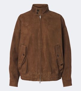 Agolde Agolde Blair suede blouson jacket