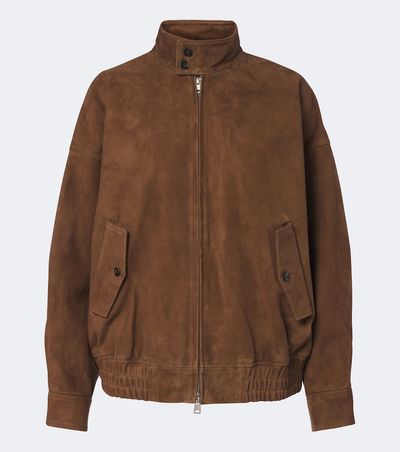 Agolde Agolde Blair suede blouson jacket