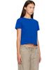 AGOLDE AGOLDE Blue Adine Shrunken T-shirt - 2
