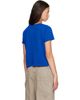 AGOLDE AGOLDE Blue Adine Shrunken T-shirt - 3