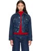 AGOLDE AGOLDE Blue Veronica Denim Jacket - 1