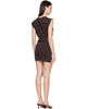 AGOLDE AGOLDE Brown Beth Minidress - 3