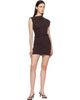 AGOLDE AGOLDE Brown Beth Minidress - 4