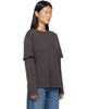 AGOLDE AGOLDE Brown Lois T-shirt - 2