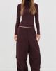 AGOLDE AGOLDE Caryle Turtleneck Top Corinth - 5