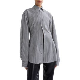 AGOLDE AGOLDE Cinch Solene Striped Shirt