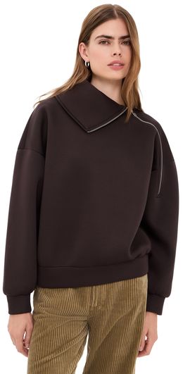 AGOLDE AGOLDE Coyle Sweatshirt Deep Roast