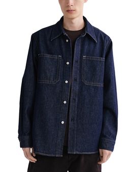 Agolde Agolde Craven Cotton Denim Pocket Shirt