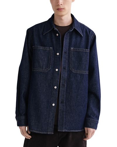 Agolde Agolde Craven Cotton Denim Pocket Shirt