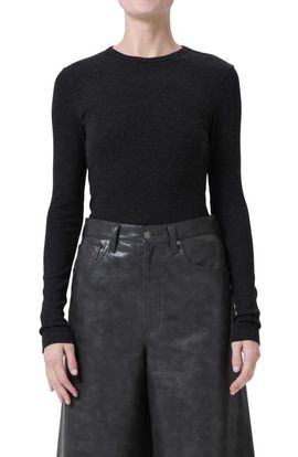 AGOLDE AGOLDE Delphi Slim Fit Ribbed T-Shirt