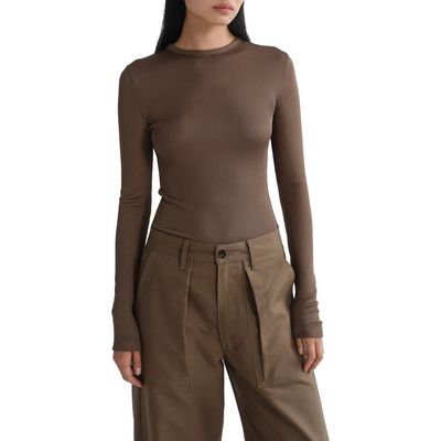 AGOLDE AGOLDE Delphi Slim Ribbed Tee
